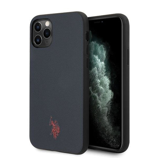 Калъф US Polo Type Collection за iPhone 11 Pro Max Blue