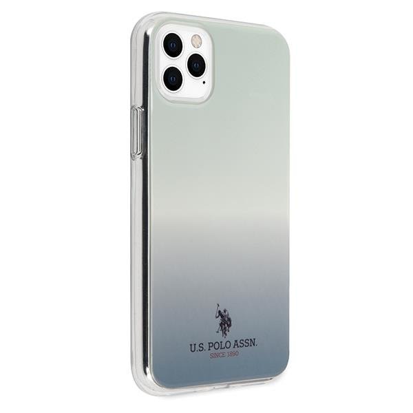 Калъф US Polo Pattern Collection за iPhone 11 Pro Max Blue