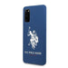 Предпазен калъф US Polo Silicone За Samsung Galaxy S20 Blue