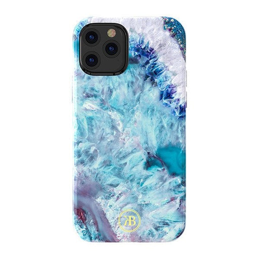 Калъф за телефон Kingxbar Agate Series iPhone 12 Mini син