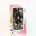 Твърд гръб Kingxbar Swarovski за iPhone 12 Mini Пеперуди