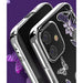 Твърд гръб Kingxbar Swarovski за iPhone 12 Mini Пеперуди
