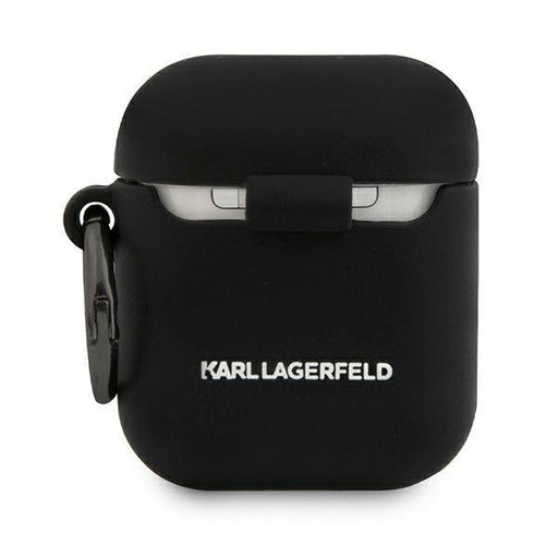 Кейс Karl Lagerfeld KLACA2SILCHBK за AirPods 1/2