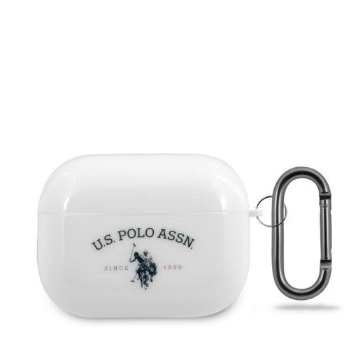 Калъф US Polo Shiny за AirPods Pro бял