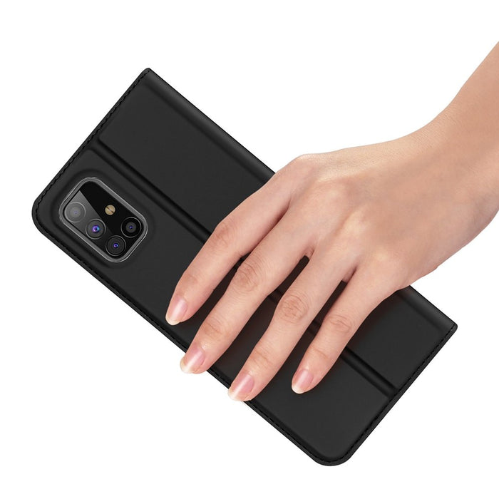 Калъф за телефон Dux Ducis Skin Pro Bookcase за Samsung Galaxy M31s, черен