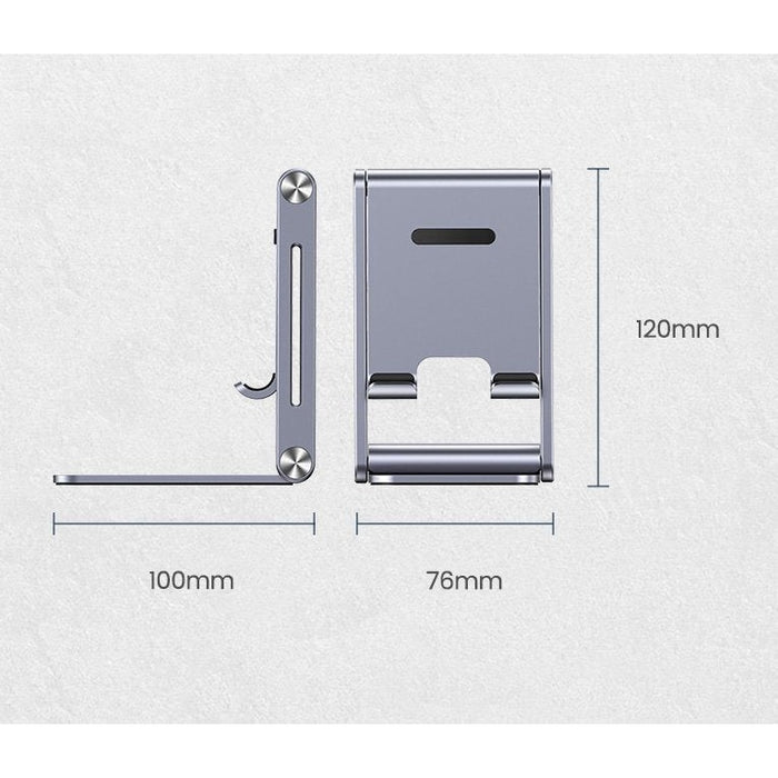 Сгъваем държач за телефон и таблет Ugreen Сив