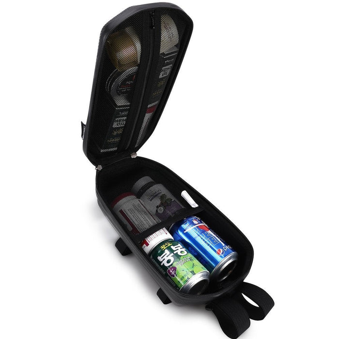 Водоустойчива чанта Wozinsky за кормило на скутер 4l Черен