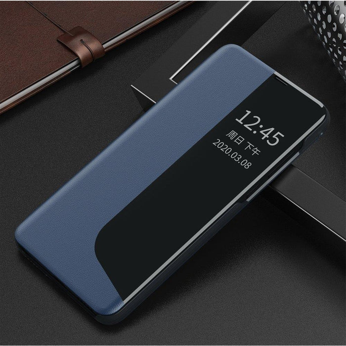 Калъф за телефон Eco Leather View Elegant за Huawei Y5p, син