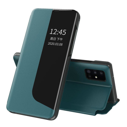 Калъф за телефон Eco Leather View Elegant Huawei Y5p зелен