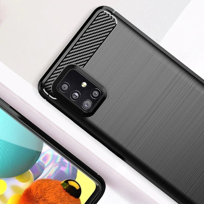 Калъф Carbon Case Flexible Cover TPU за Samsung