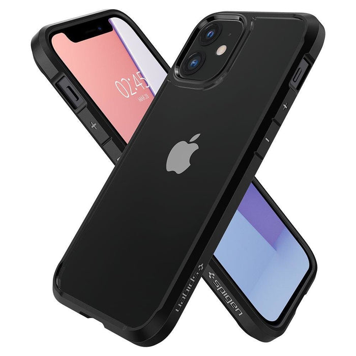 Кейс Spigen ULTRA HYBRID за iPhone 12 MINI MATTE BLACK