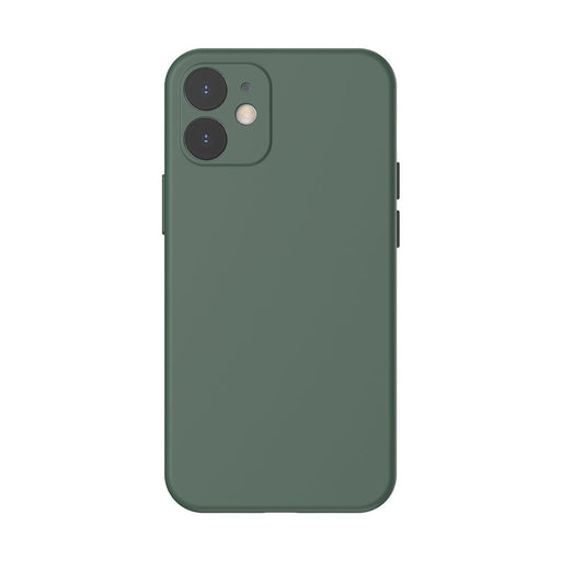 Силиконов калъф Baseus Liquid за iPhone 12 mini Зелен
