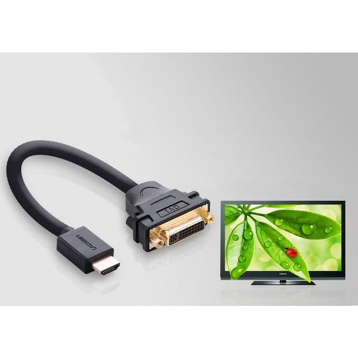 Кабел Ugreen DVI 24 + 5 Pin (Female) - HDMI (Male) 22