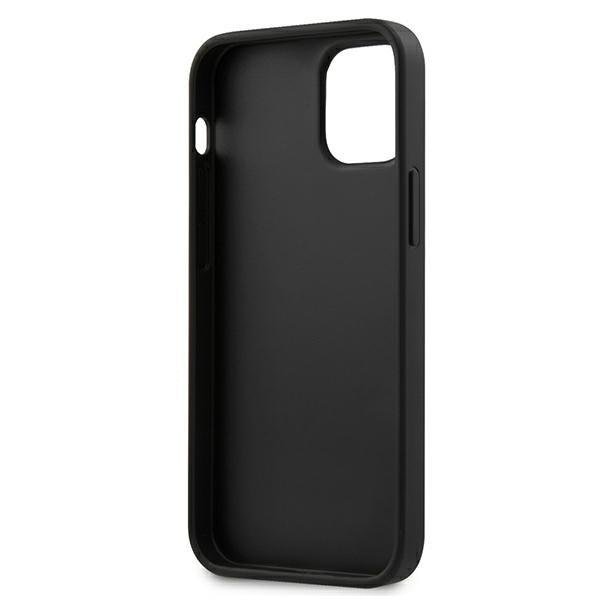 Калъф BMW Signature Tire Marks за iPhone 12 Mini Черен