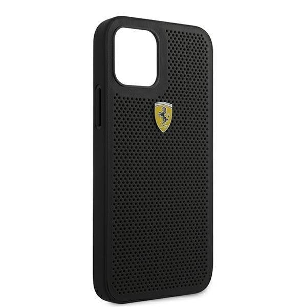 Калъф Ferrari On Track Perforated за iPhone 12/12 Pro Black