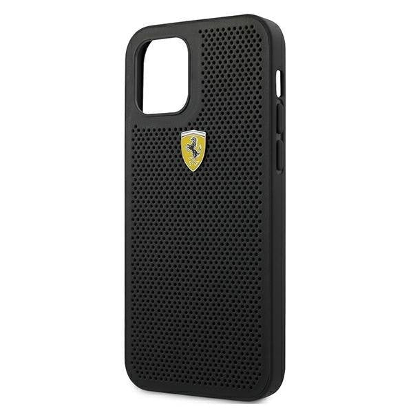 Калъф Ferrari On Track Perforated за iPhone 12/12 Pro Black