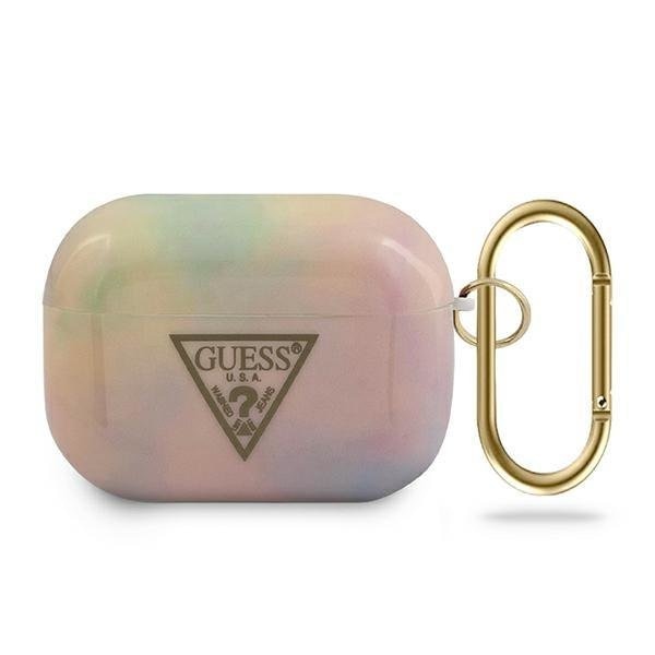 Калъф Guess Tie & Dye Collection за AirPods Pro, розов GUE000844