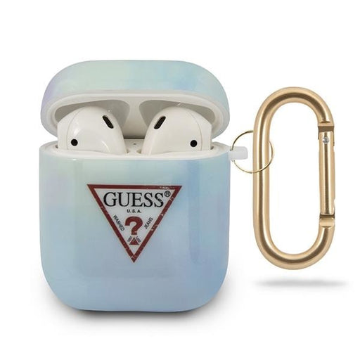 Калъф Guess Tie & Dye Collection за AirPods син GUE000845
