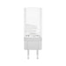 Адаптер Dudao GaN 65W 2x USB Type - C QC PD бял (A7xs white)