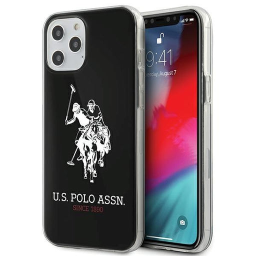 Калъф US Polo USHCP12LTPUHRBK Silicone Big Horse за