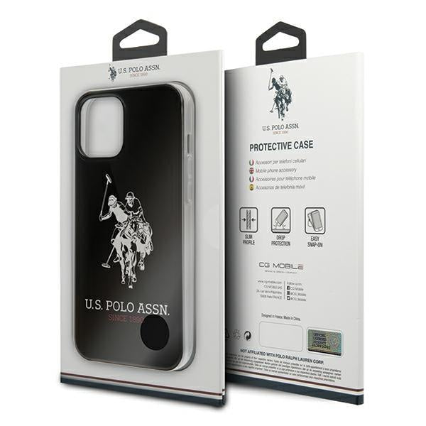 Калъф US Polo USHCP12LTPUHRBK Silicone Big Horse за