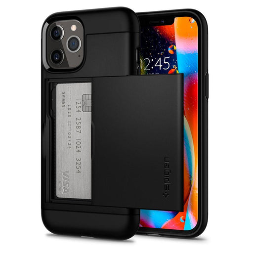 Калъф Spigen Slim Armor CS за iPhone 12 / Pro Black