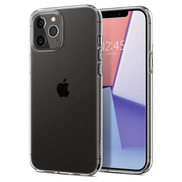 Гръб Spigen Liquid Crystal за Apple iPhone 12 Pro Max Clear