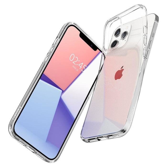 Гръб Spigen Liquid Crystal за Apple iPhone 12 Pro Max Clear