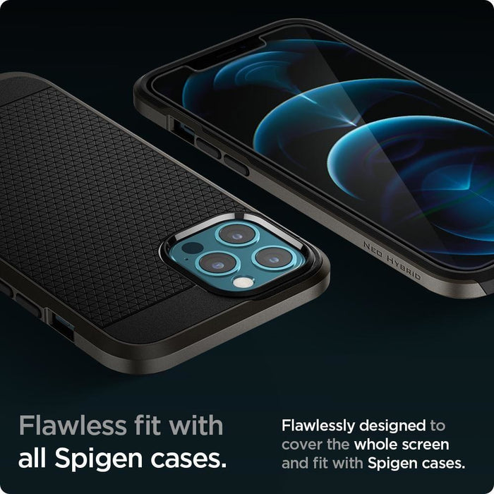 Протектор Spigen Glass.Tr Ez Fit за iPhone 12 Pro Max 2бр