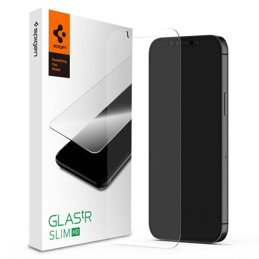 Стъклен протектор Spigen Glass Tr Slim за iPhone 12 Pro/