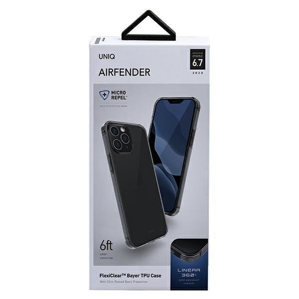 Калъф Uniq Air Fender за iPhone 12 Pro Max сив