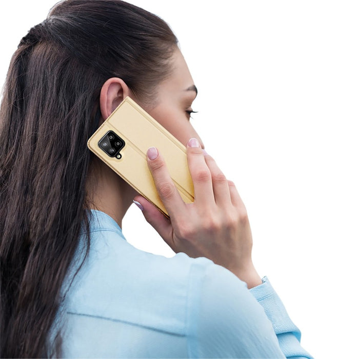 Калъф за телефон Dux Ducis Skin Pro за Samsung Galaxy A42 5G, златист
