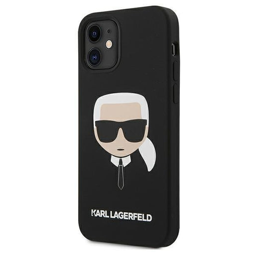 Калъф Karl Lagerfeld Head за Apple iPhone 12 mini Black