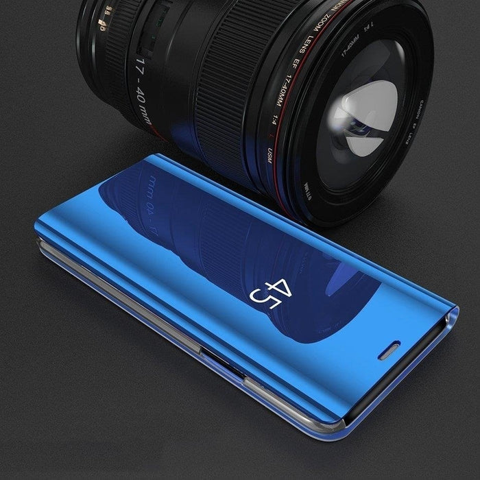 Калъф за телефон Clear View Motorola Moto G9 Plus черен