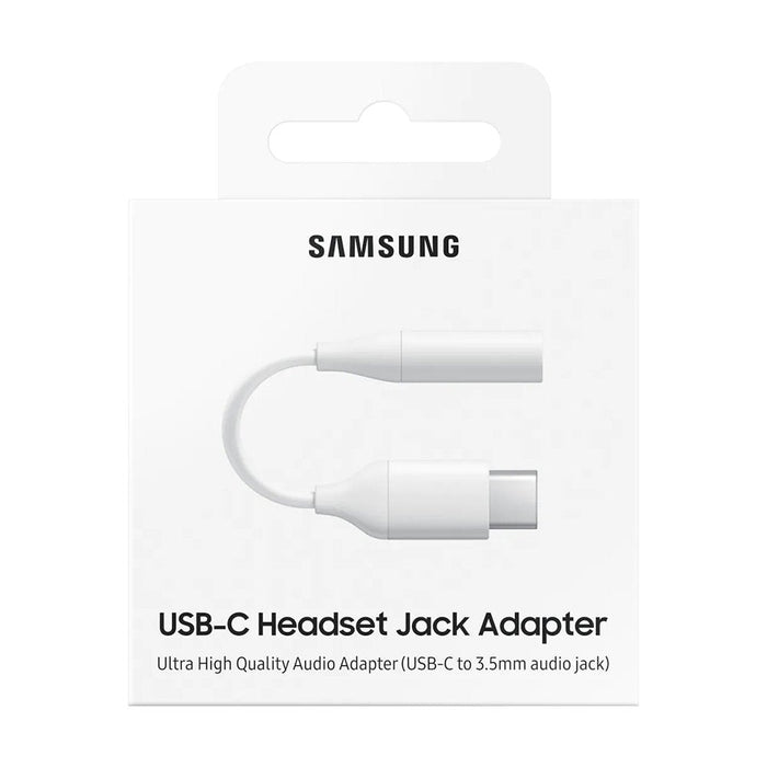 Адаптер Samsung Jack 3.5 мм - USB - C White
