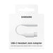 Адаптер Samsung Jack 3.5 мм - USB - C White