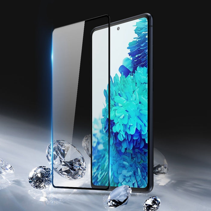Стъклен комплект Dux Ducis 9D Tempered Glass Tough с рамка за Samsung Galaxy S20 FE 5G, черен