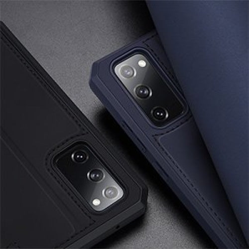 Калъф за телефон Dux Ducis Skin X Bookcase за Samsung Galaxy S20 FE 5G, черен