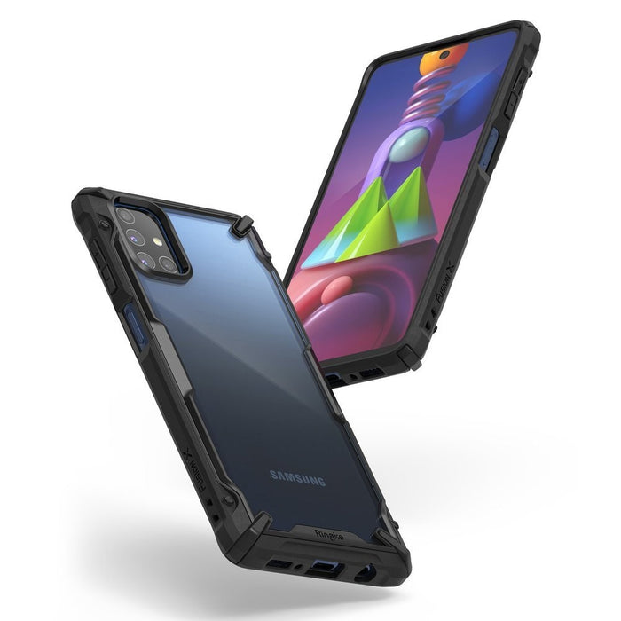 Калъф Ringke Fusion X Durable PC Case за Samsung M51 Black