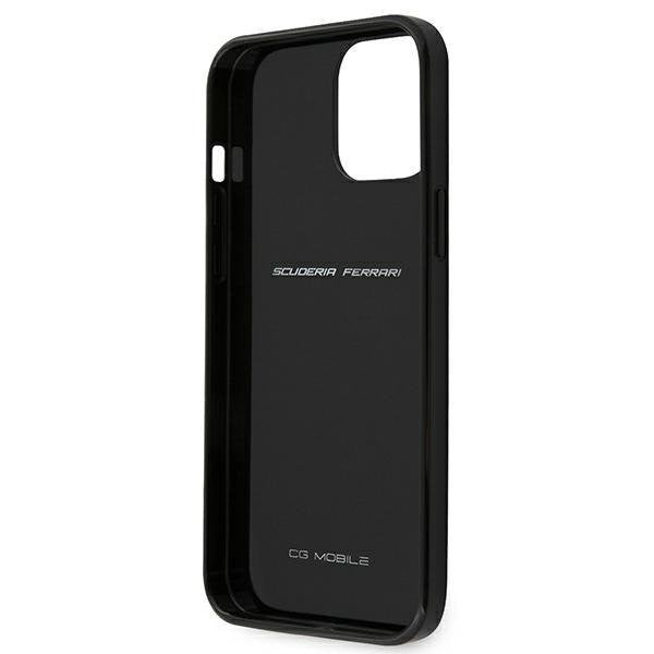 Калъф за телефон Ferrari iPhone 12 Pro черен