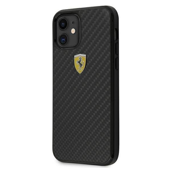 Калъф Cover Ferrari On Track Carbon за iPhone 12