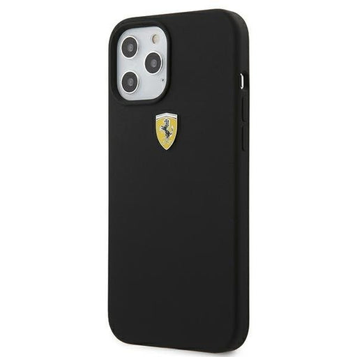 Калъф за телефон Ferrari iPhone 12 Pro Max черен