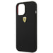 Калъф за телефон Ferrari iPhone 12/12 Pro черен