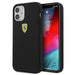 Калъф за телефон Ferrari iPhone 12 Mini черен