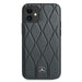 Калъф за телефон Mercedes Wave Line iPhone 12 Мini син