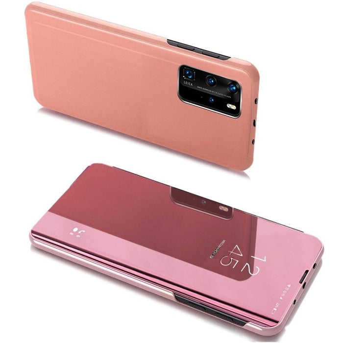 Калъф за телефон Clear View Case за Xiaomi Mi 10T/ Xiaomi Mi 10T Pro, розов