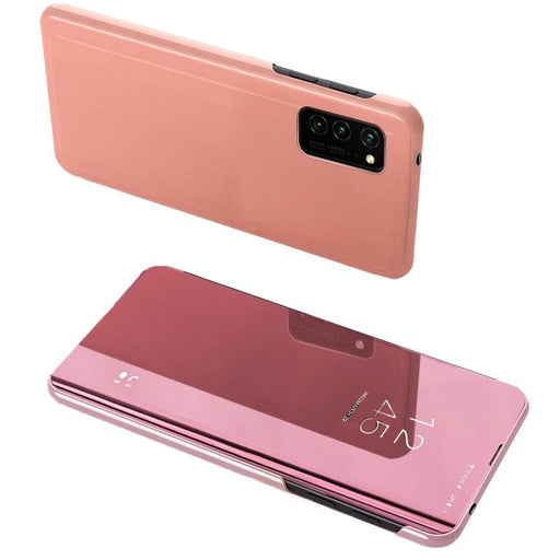 Калъф за телефон Clear View Samsung Galaxy M51 розов