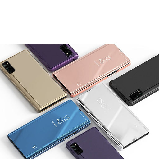 Калъф за телефон Clear View Samsung Galaxy M51 розов