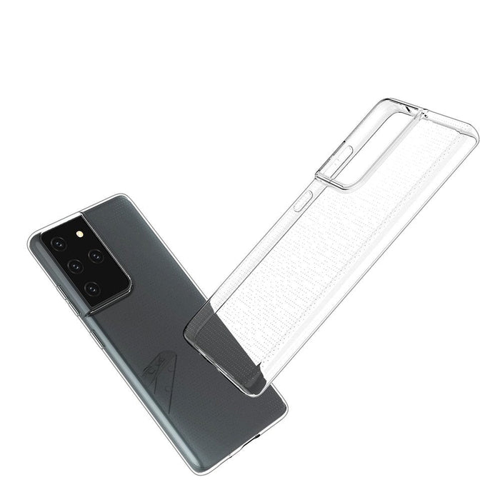 Прозрачен 0.5mm TPU кейс за Samsung Galaxy S21 Ultra 5G