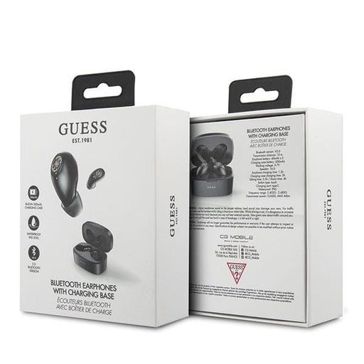 Слушалки Bluetooth Guess 5.0 Waterproof Черен